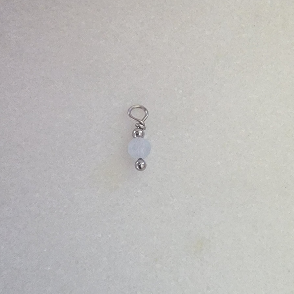 Tiny Birthstone March - Aquamarine