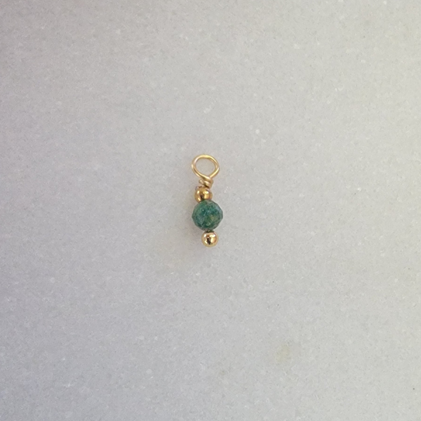 Tiny Birthstone May - Emerald
