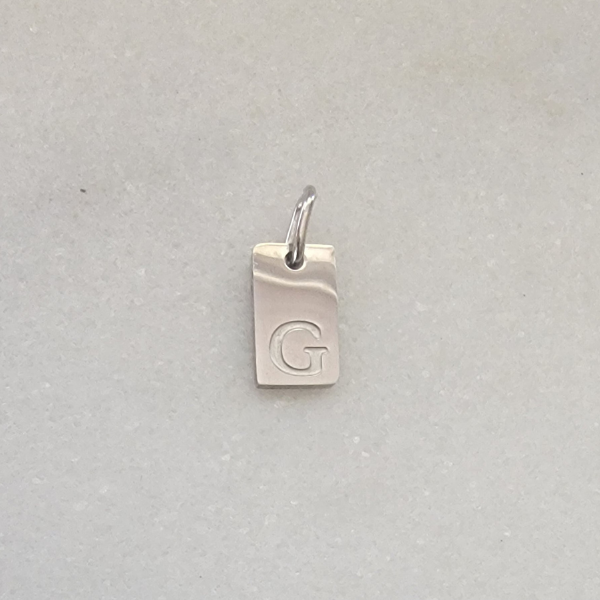 Small Tag Initial G