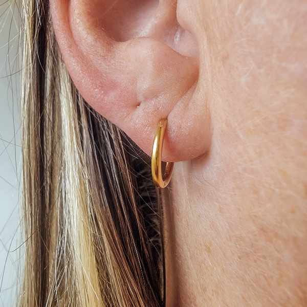 Hoop Earrings - 10mm