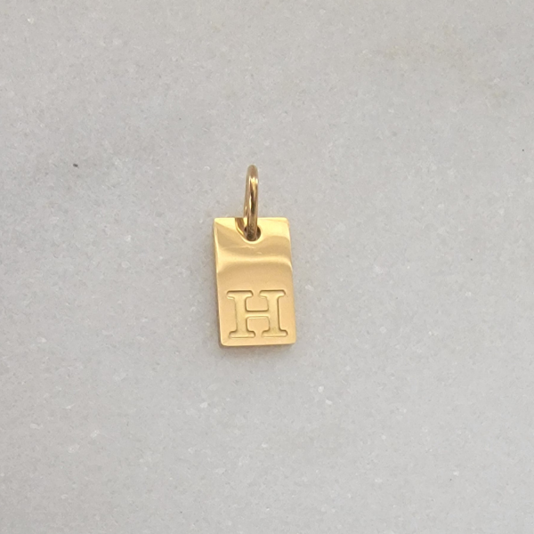 Small Tag Initial H