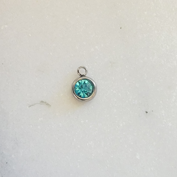 6mm Rhinestone - Light Blue