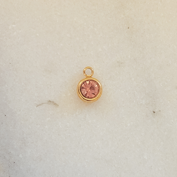 6mm Rhinestone - Pink