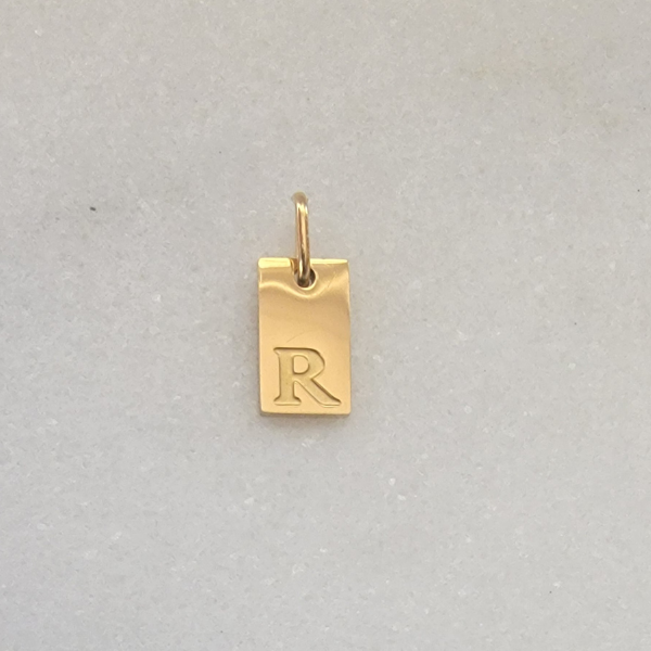 Small Tag Initial R