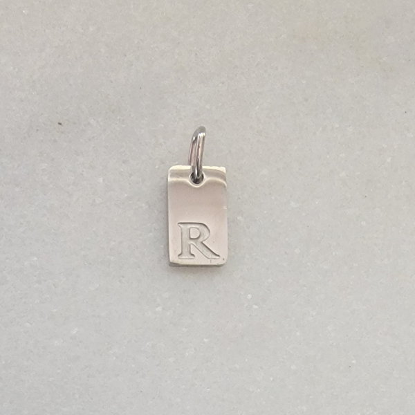 Small Tag Initial R