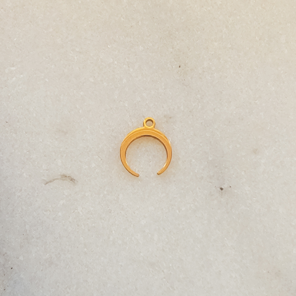 Tiny Crescent Moon - Downfacing