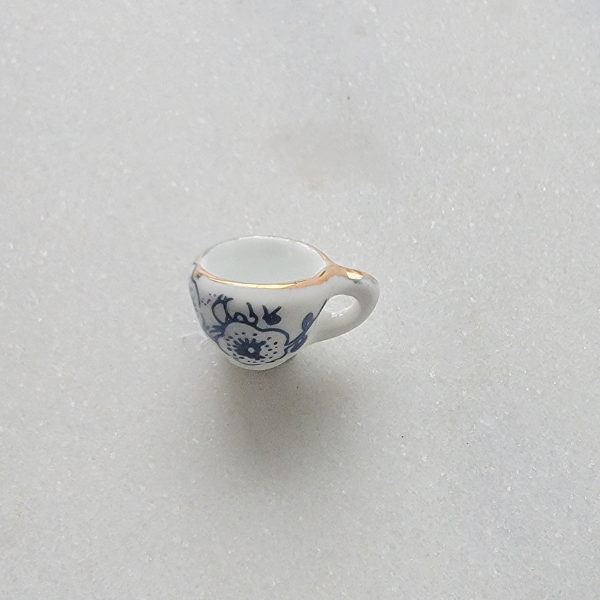 Medium Floral Teacup Ceramic