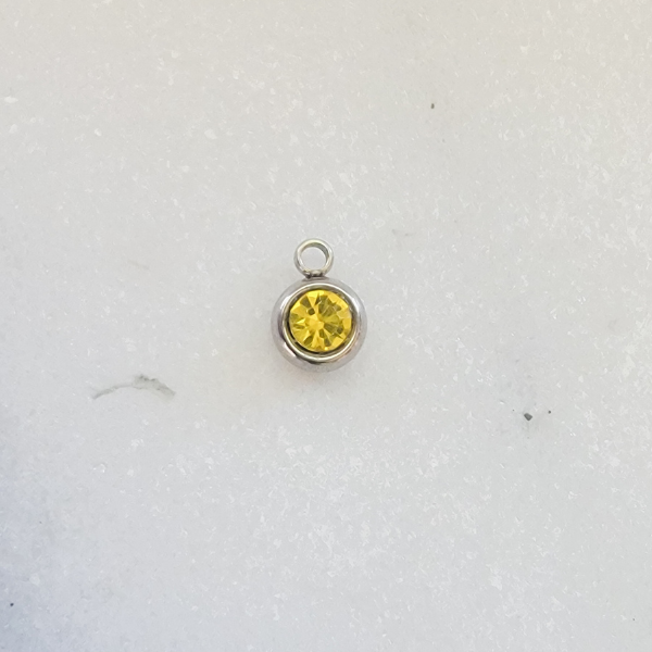 6mm Rhinestone - Yellow