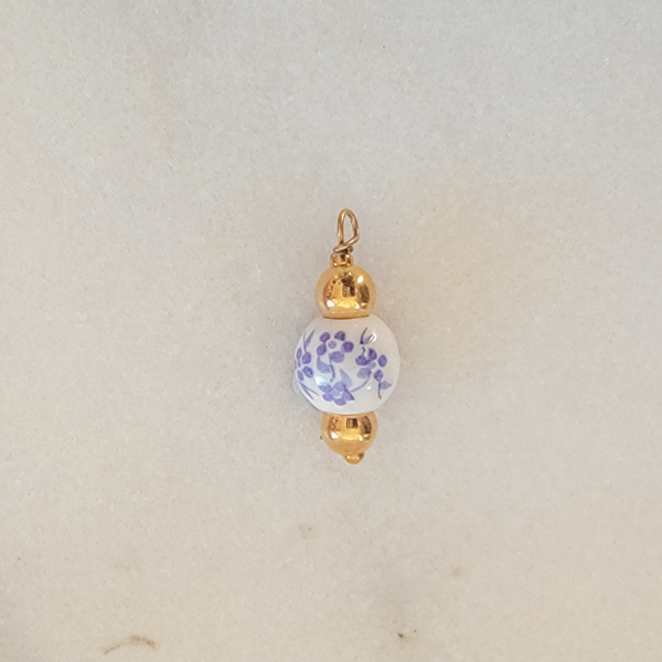 Medium Floral Ceramic 8mm