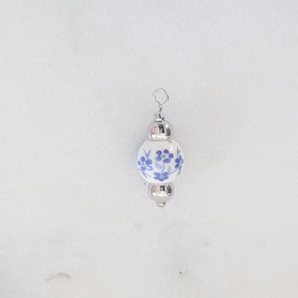 Medium Floral Ceramic 8mm