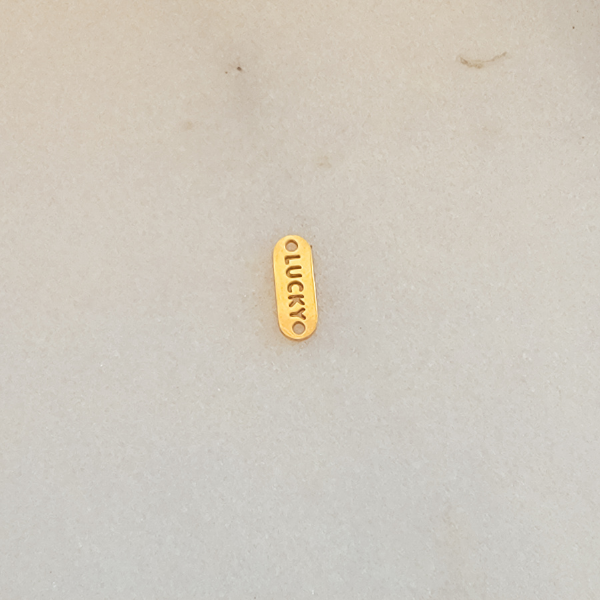 Tiny "Lucky" Tag