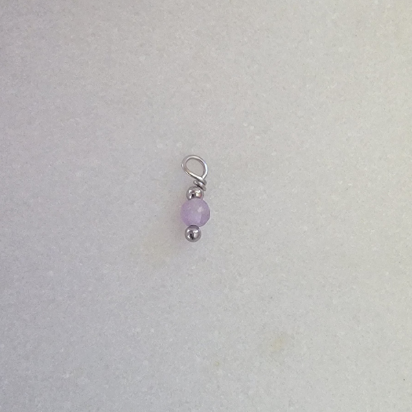 Tiny Birthstone February - Amethyst