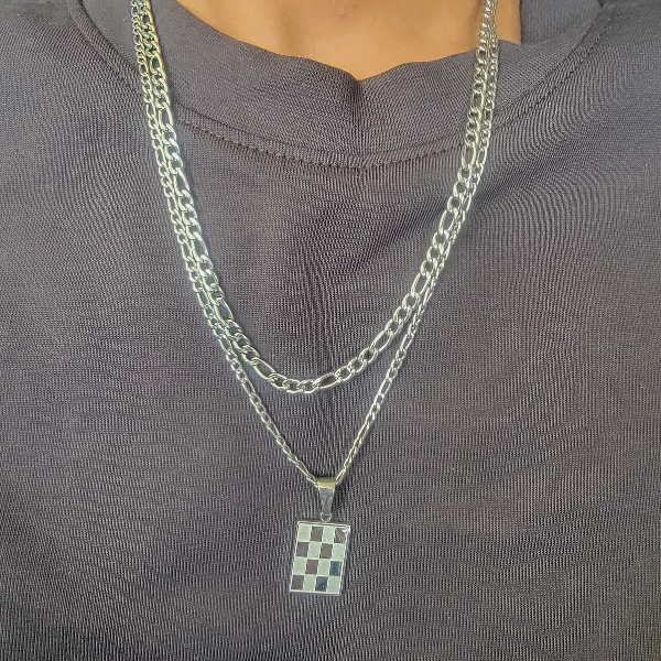 Checkerboard Pendant