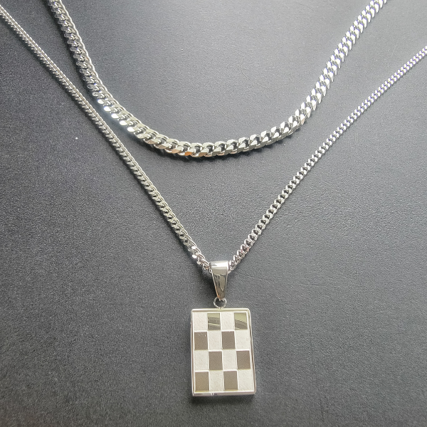 Checkerboard Pendant