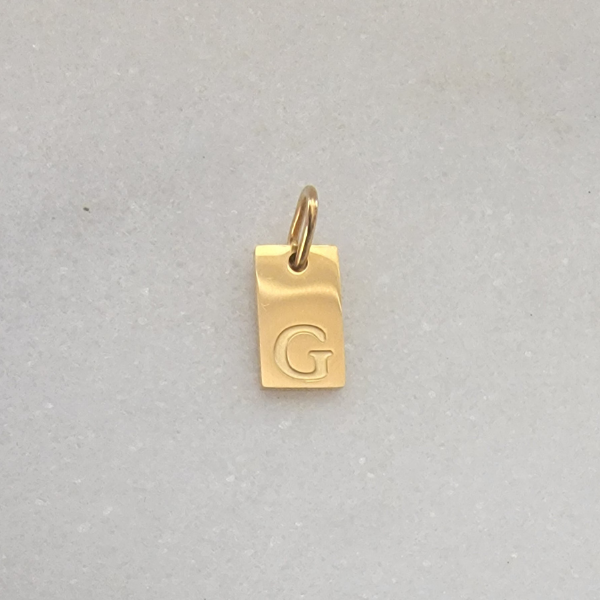 Small Tag Initial G