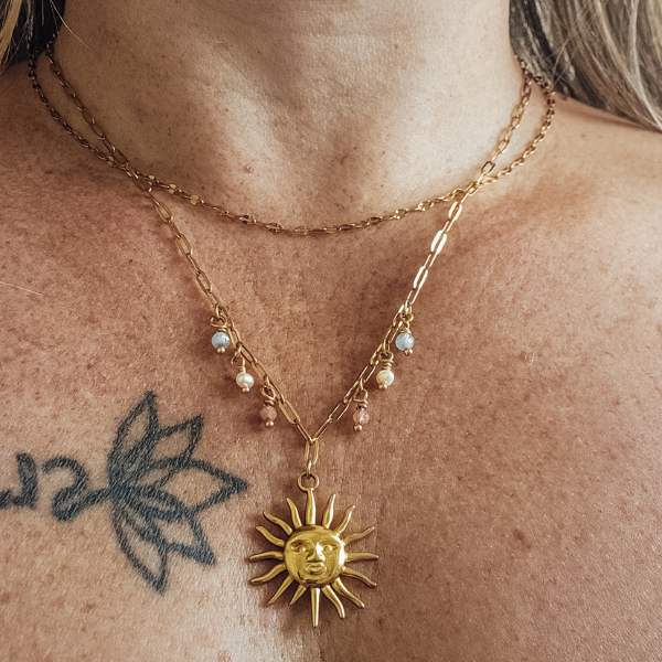 Luna Fixed Charm Necklace