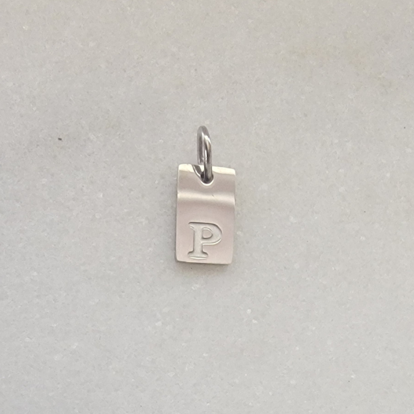 Small Tag Initial P