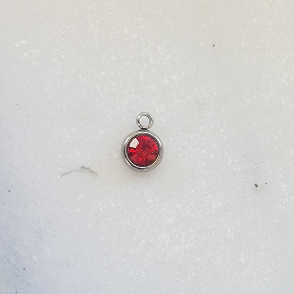 6mm Rhinestone - Red