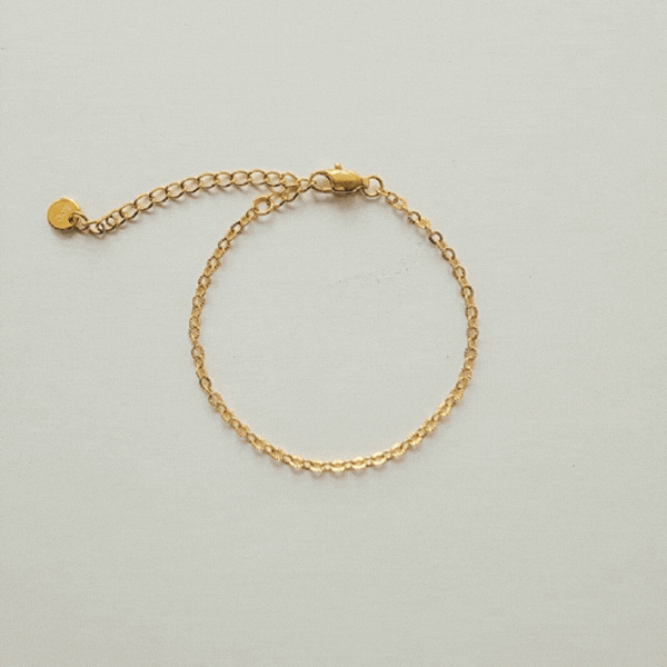 Ruby Lucky Charm Bracelet