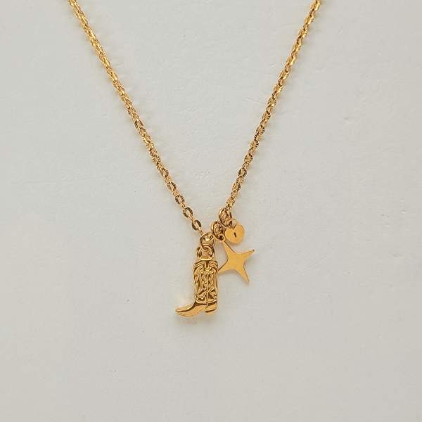 Ruby Sliding Charm Necklace