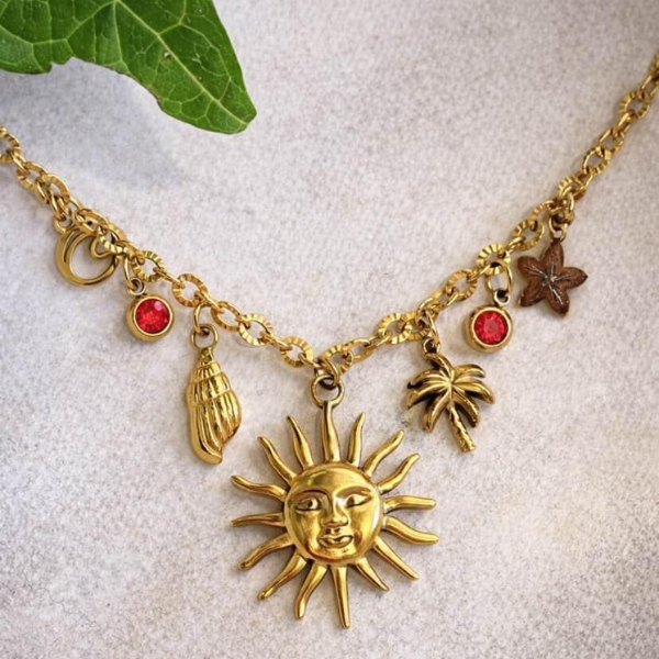 Stella Fixed Charm Necklace