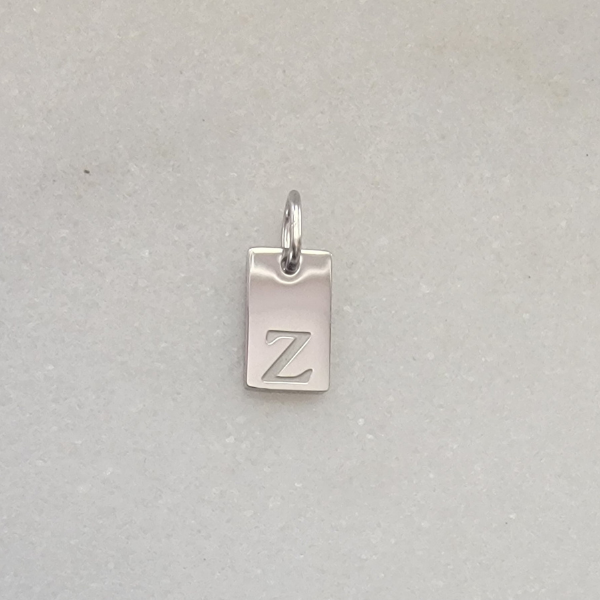Small Tag Initial Z